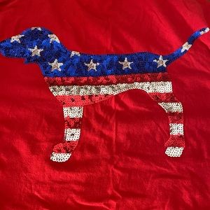 Victoria’s Secret pink patriotic shirt